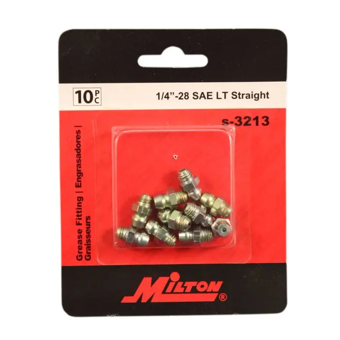 1/4″ – 28 SAE LT Short Straight Grease Fitting