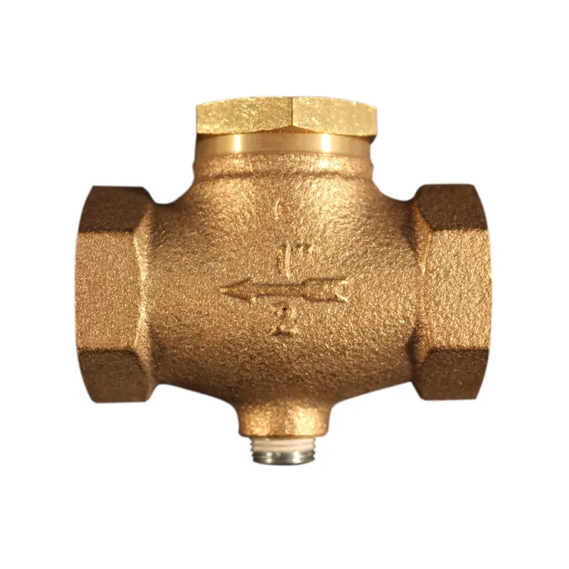 1/4″ FNPT In-Line Brass Check Valve