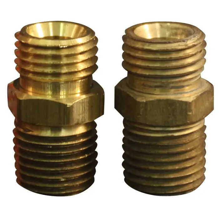 1/4″ MNPT to 1/4″ NPS Hex Nipple Transition Fitting