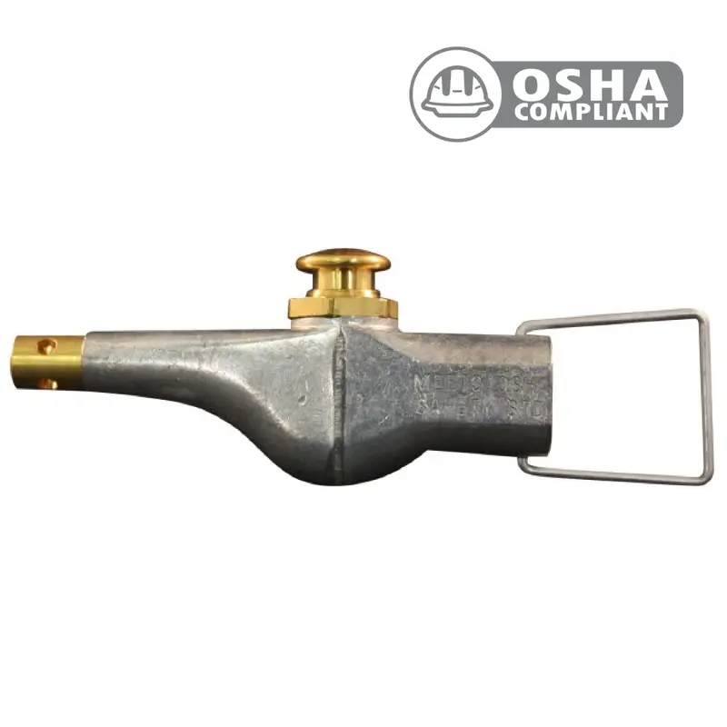 1/4″ NPT Button-Actuated Blow Gun for Quick-Release Operation