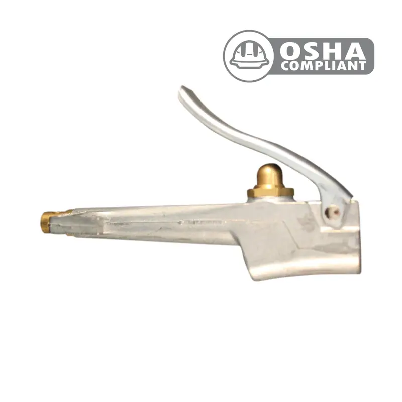 1/4″ NPT Lever-Actuated Blow Gun for Precision Air Cleaning