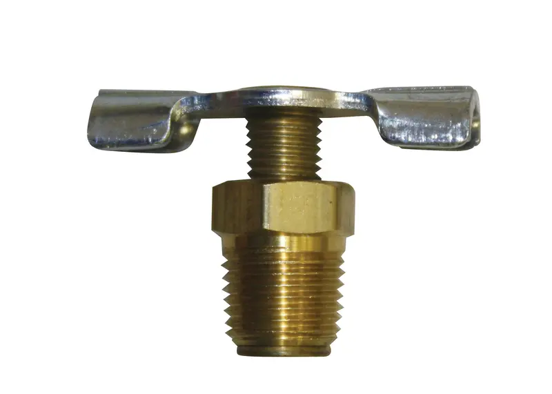 1/8-Inch MNPT Commercial Bleeder Petcock Valve