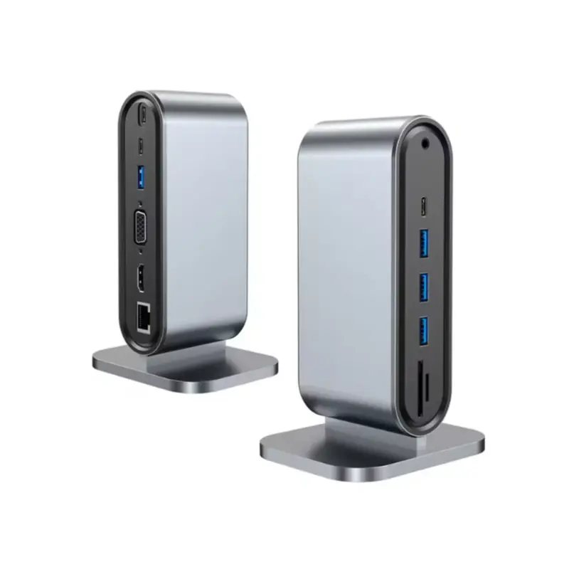 12-in-1 High-Speed USB-C Hub with Multiport Connectivity