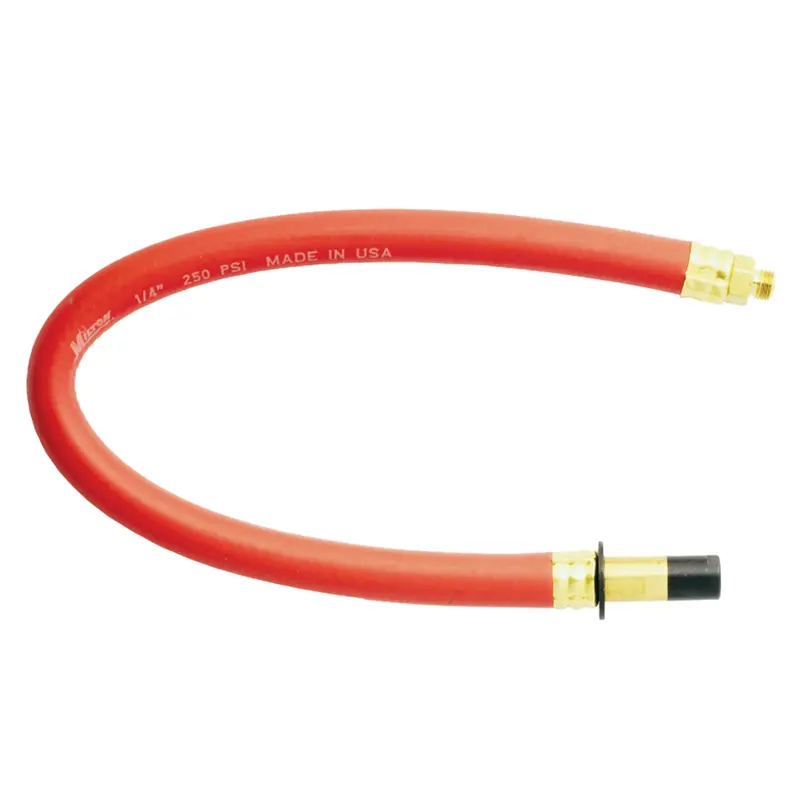 15-Inch Straight-Head Hose Whip Replacement for Air Compressor Accessories