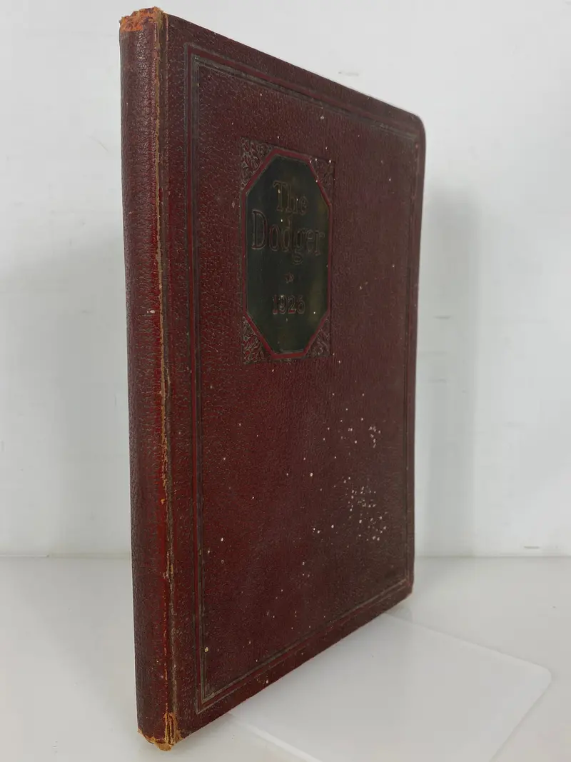 1926 Fort Dodge High School Yearbook (‘The Dodger’) – Iowa Hardcover Edition