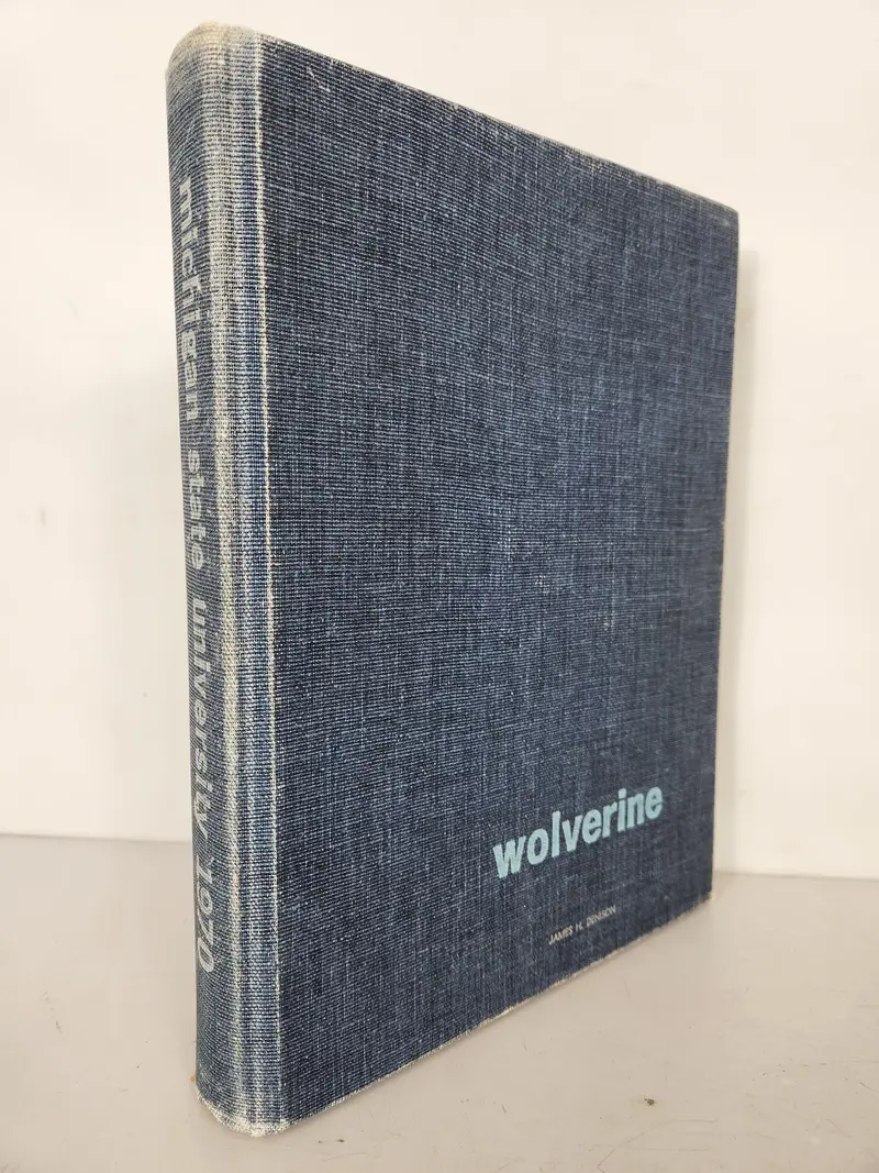 1970 Michigan State University Wolverine Yearbook – Hardcover Edition
