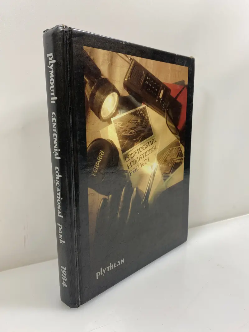 1984 Canton & Salem High School Yearbook — Canton, Michigan — Hardcover