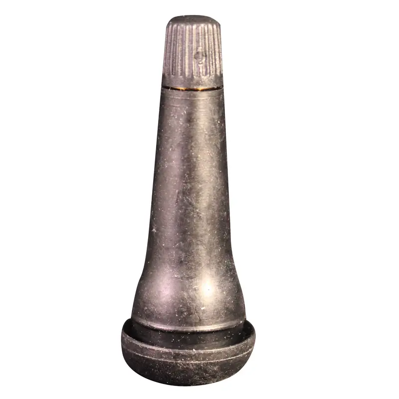 2″ Snap-In Tubeless Rubber Tire Valve (TR425, .305″–32 TPI, 60 PSI) – 50-Pack