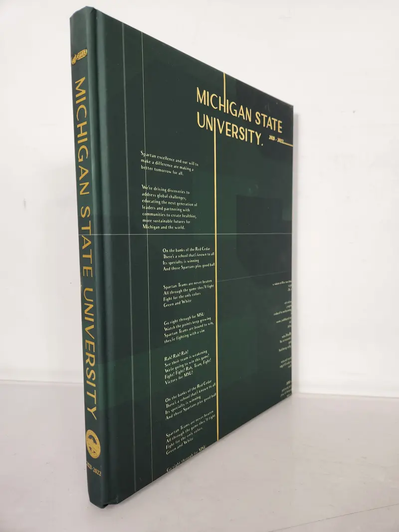 2022 Michigan State University ‘Red Cedar Log’ Yearbook