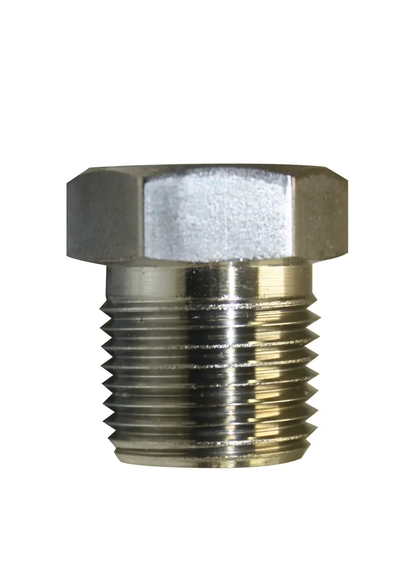 3/8-Inch MNPT to 1/4-Inch FNPT Commercial Reducer Bushing