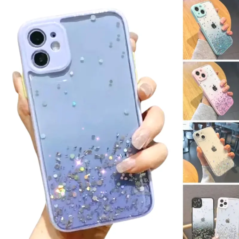 360° All-Around Glitter Protective iPhone Case