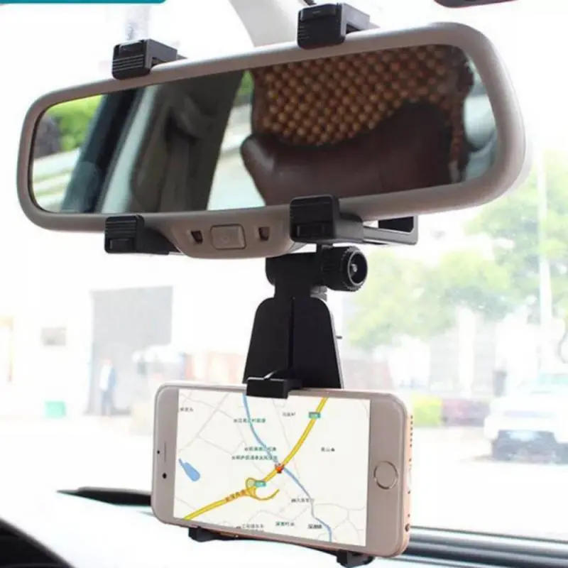 360° Rotating Universal Car & Desk Phone Mount – Adjustable Grip Holder
