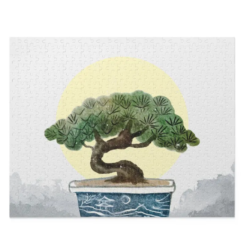 500-Piece Bonsai Tree Art Puzzle for Adults & Teens