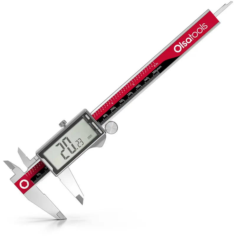 6-Inch Digital Caliper with NIST-Traceable Calibration Certificate