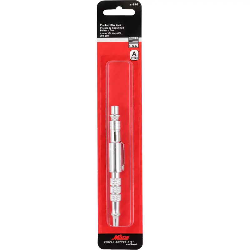 A-Style Adjustable Pocket Blow Gun for On-the-Go Maintenance