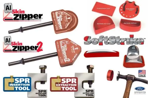 AI Door Skin & SPR Riveting Tool Bundle – Complete Auto Body Repair Kit