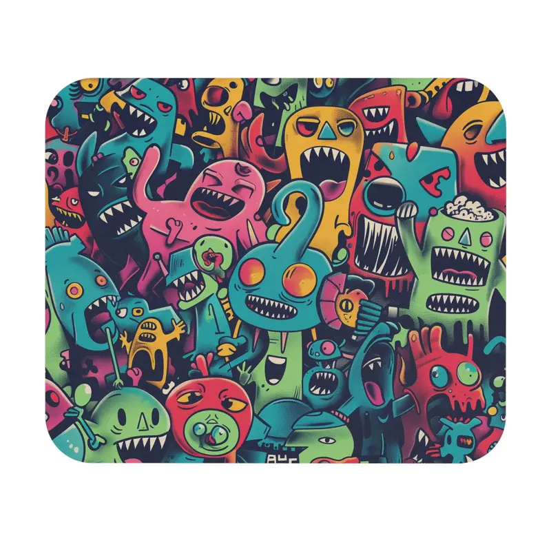 Alien Chaos Duex–Inspired Gamer Mouse Pad