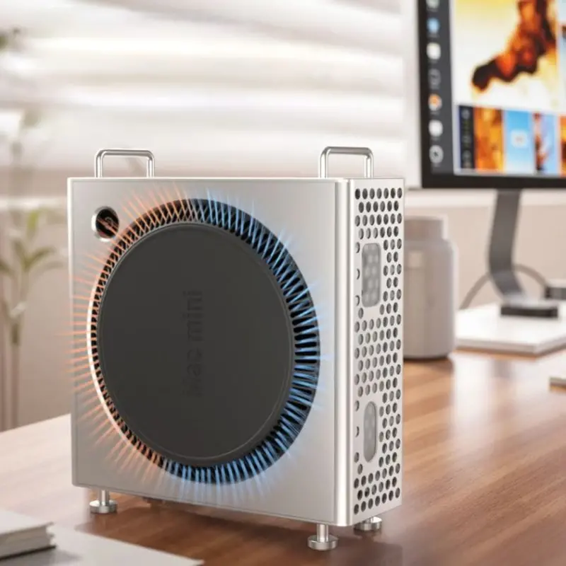 Aluminum Alloy Mac Mini M4 Stand and Enclosure