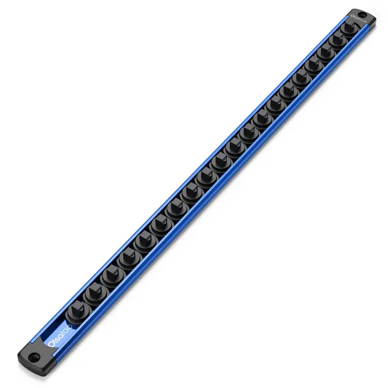 Aluminum Magnetic Socket Rails for Tool Cabinets