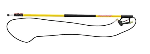 AR Annovi Reverberi ARTEL-18 Telescopic Power Washer Lance – Adjustable Aluminum Extension Wand (Yellow)