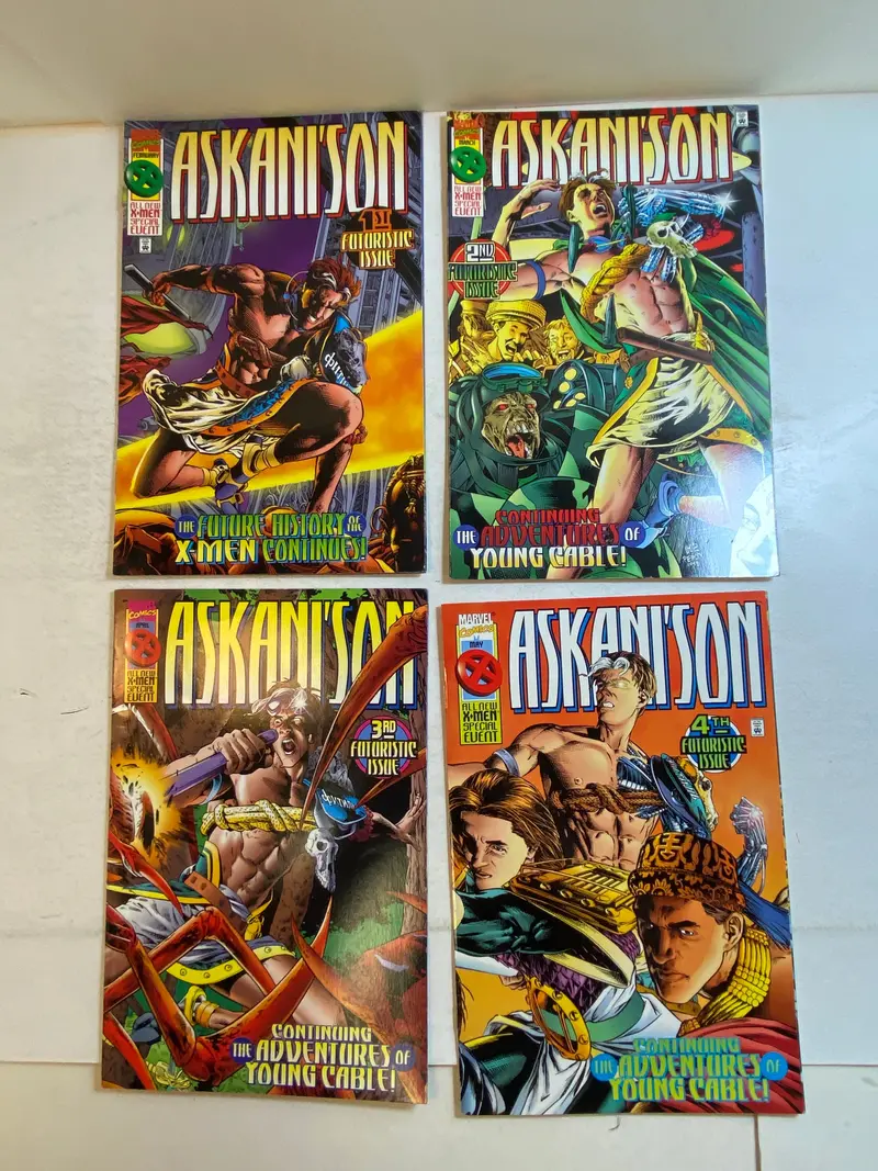 Askani’son X-Men Marvel Comics Bundle (4 Issues, 1996)