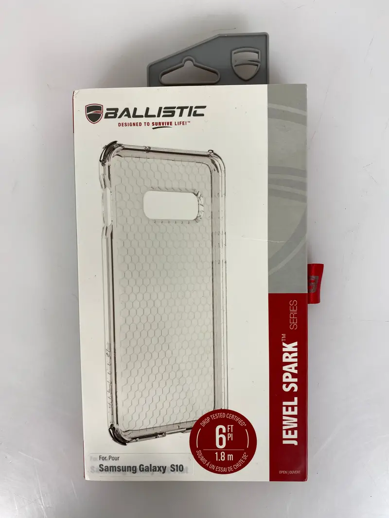 Ballistic Jewel Series Clear Protective Case for Samsung Galaxy S10