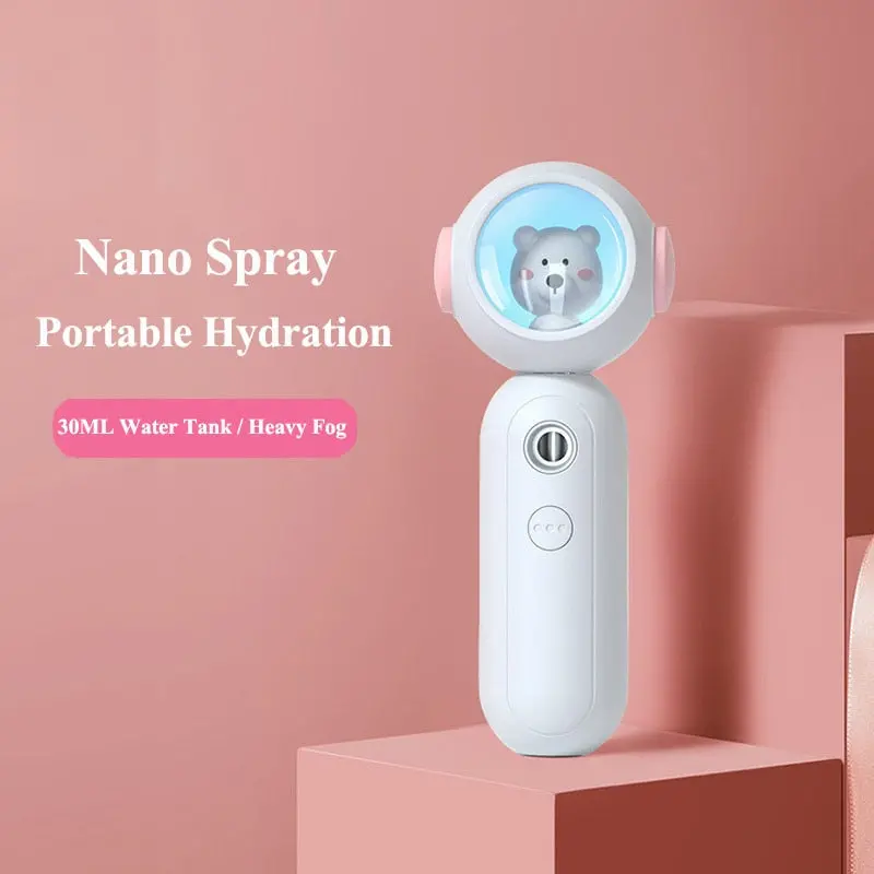 Bear-Shaped Portable USB Nano Facial Humidifier