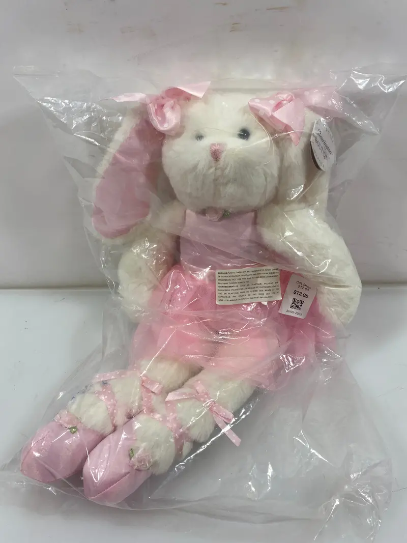 Bearington Boutique Pink Ballerina Bunny Plush — Limited-Edition Collectible Stuffed Animal