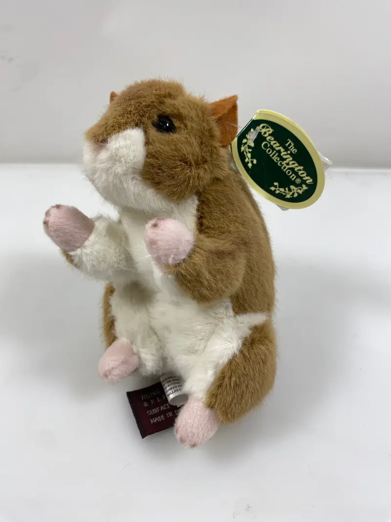 Bearington Collection Cheeks the Hamster Plush – Adorable Stuffed Animal