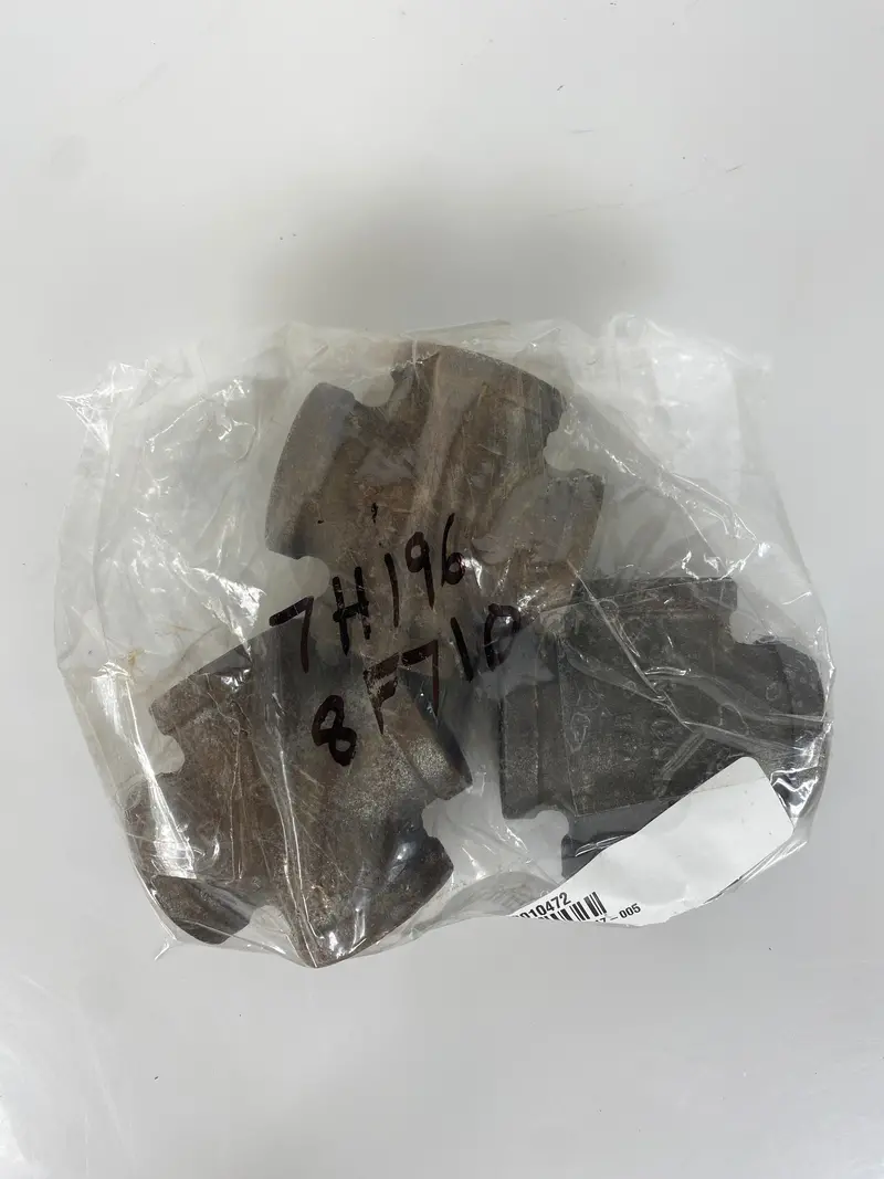 Black Pipe Cross Fitting, 1-Inch, 3-Pack
