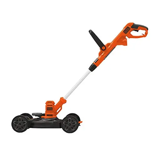 BLACK+DECKER BESTA512CM 3-in-1 Corded Lawn Tool – Electric Mower, String Trimmer, and Edger in One Compact Unit