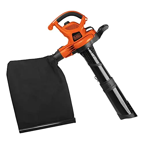 BLACK+DECKER BV6600 3-in-1 Corded Leaf Blower/Vacuum/Mulcher — 12-Amp Power