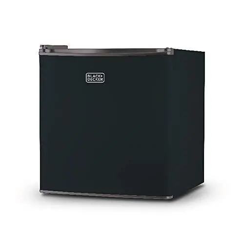 BLACK+DECKER Compact Mini Fridge – Energy Star Certified 1.7 Cu Ft Single-Door Refrigerator with Freezer
