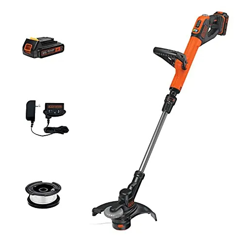 BLACK+DECKER LSTE525 20V Max String Trimmer & Edger — 12-Inch Cordless Precision Tool
