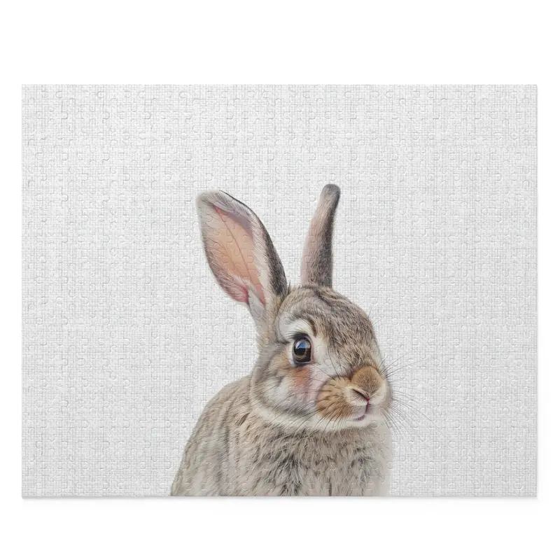 Blushing Rabbit 500-Piece Jigsaw Puzzle for Adults & Kids