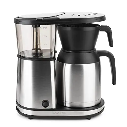 Bonavita BV1900TS 8-Cup SCA-Certified Thermal Coffee Maker – One-Touch Pour-Over, Stainless Steel