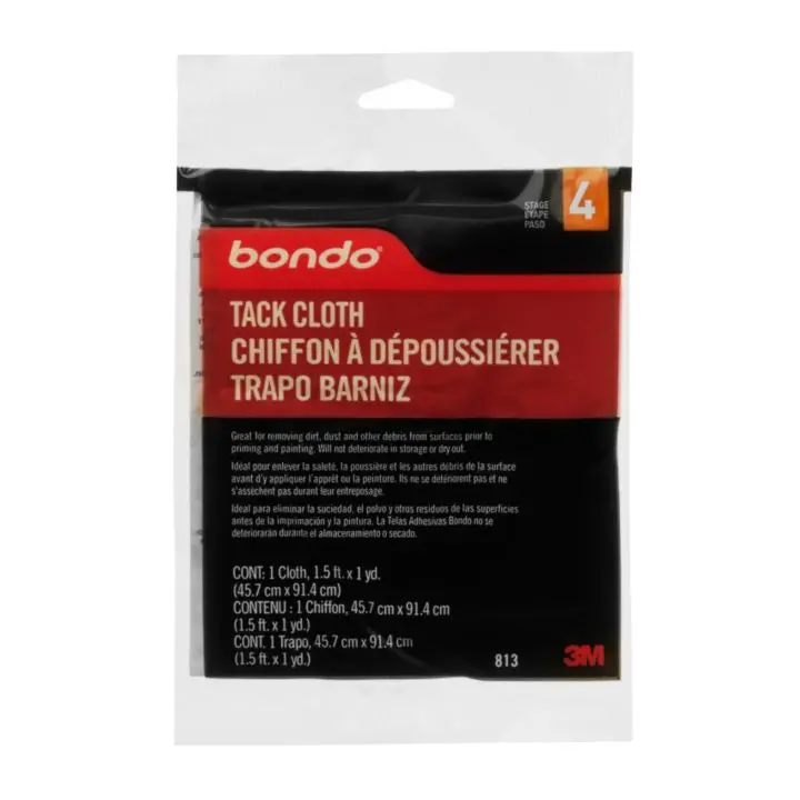 Bondo Tack Cloth – Reusable Static-Charged Dust Removal Cloth