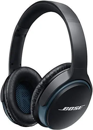 Bose SoundLink Around-Ear Wireless Headphones II — Sleek Black Design with Premium Audio
