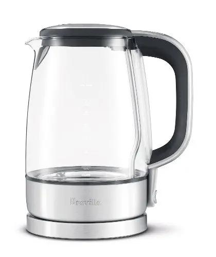 Breville BKE820XL Glass Electric Kettle – Rapid-Boil 2.3-Liter Design