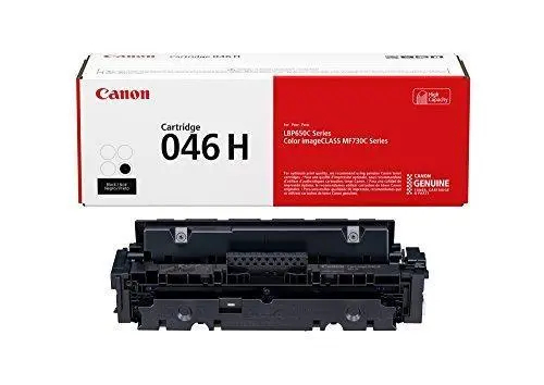 Canon Genuine 046 High-Yield Black Toner Cartridge – Compatible with MF735Cdw, MF733Cdw, MF731Cdw, and LBP654Cdw Printers