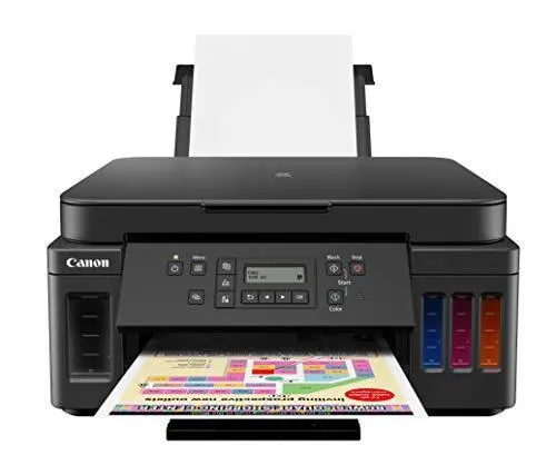 Canon PIXMA G6020 Wireless MegaTank All-in-One Inkjet Printer – High-Yield Tank System for Printing, Scanning & Copying