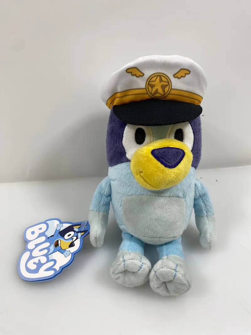Captain Bluey Plush Toy – Bluey-Themed Collectible Stuffed Figure