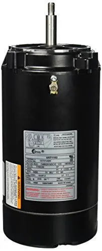 Century UST1102 1 HP Up-Rated Round Flange Motor – Direct Replacement for A.O. Smith Pool & Spa Pumps