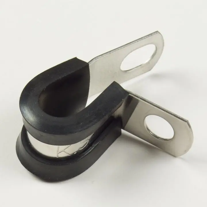 Certified Stainless Steel Clamps – 3/8-Inch Size, 4-Piece Set