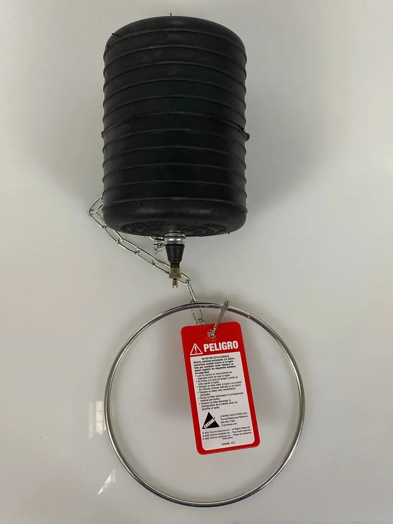 Cherne 5-Inch Test Ball Plug for Drain and Pipe Testing