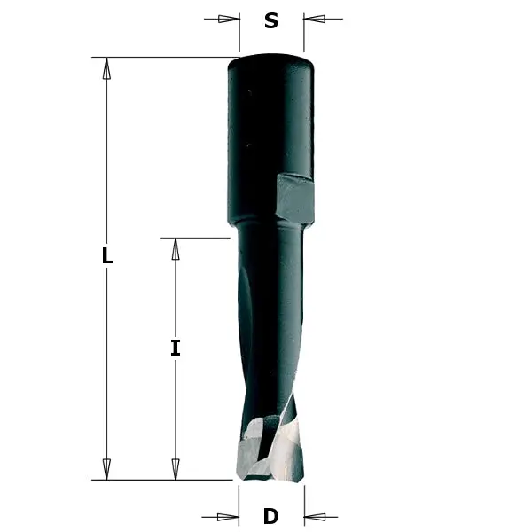 Cmt Domino Jointing Bit For Festool Df700 – 10Mm Diameter, M8X1 Shank 1