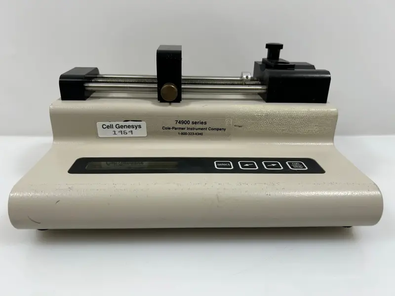 Cole-Parmer 74900 Series Single-Channel Syringe Pump – Unverified Operation