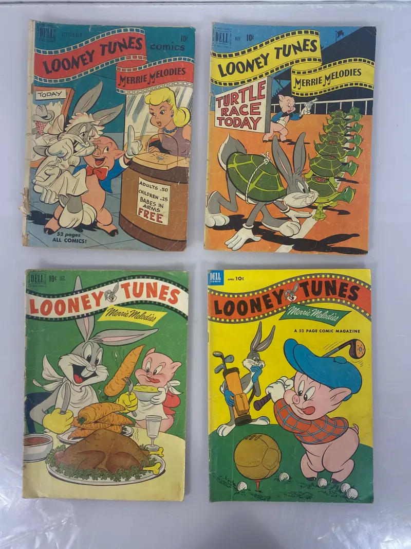Collection of 10 Dell Looney Tunes & Merrie Melodies Comics (1950–1955)
