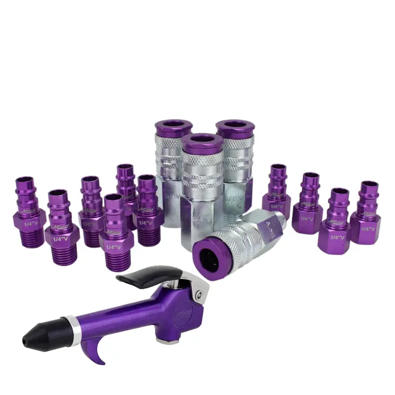 COLORFIT® HIGHFLOWPRO® Starter Kit – V-Style (Purple), 1/4″ NPT Fittings