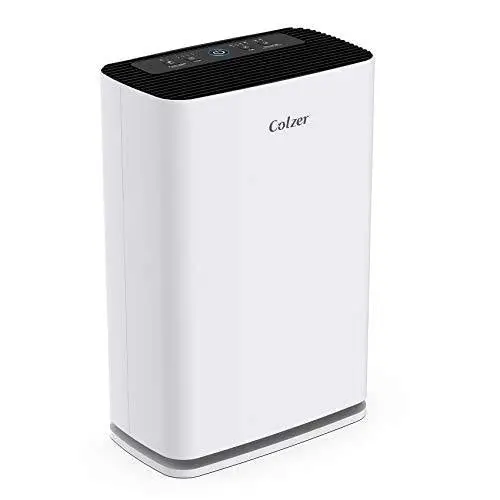 Colzer Large-Room Air Purifier – True HEPA Filter for Spaces up to 800 Sq Ft, Ideal for Home or Office Use